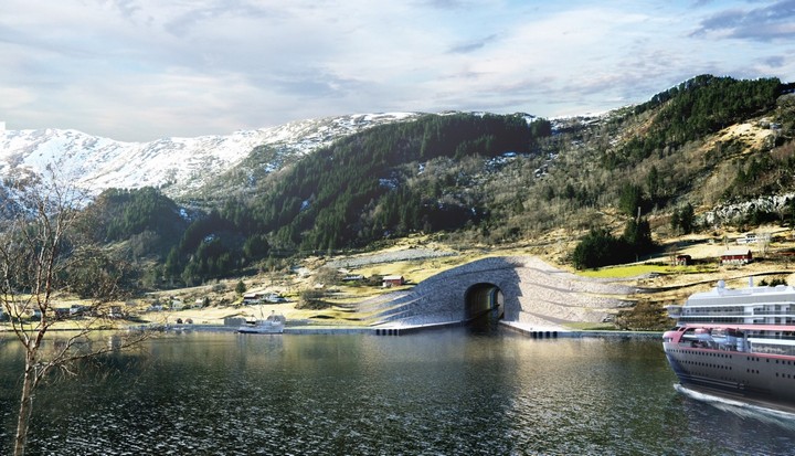 туннель в норвегии