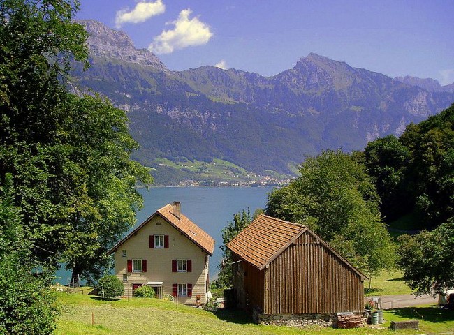 дом в швейцарии