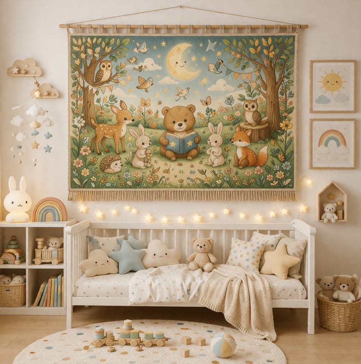 гобелен в детской