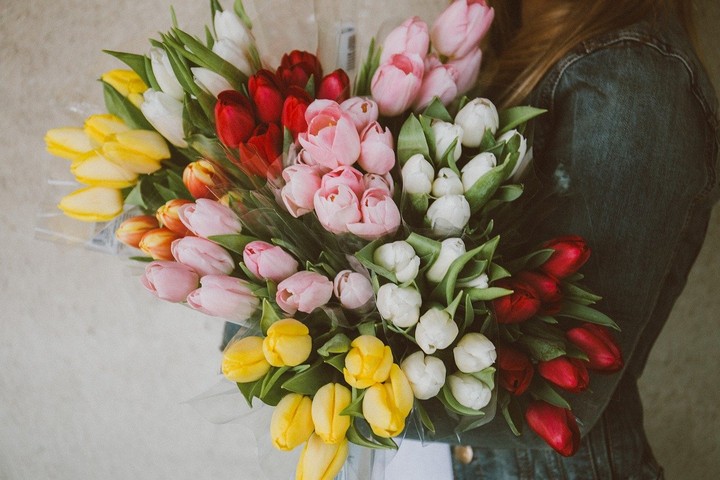 цветы для женщины