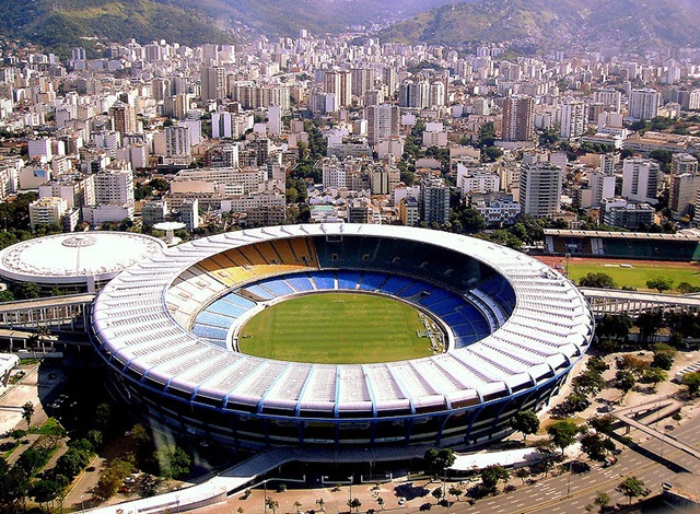 Легендарный стадион Маракана в Рио-де-Жанейро
