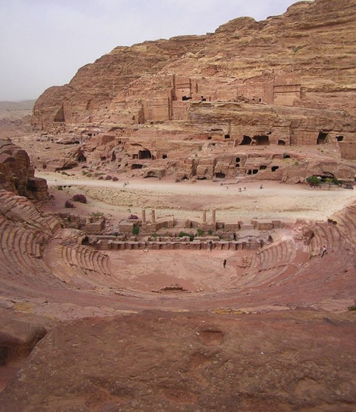 The theater of Petra