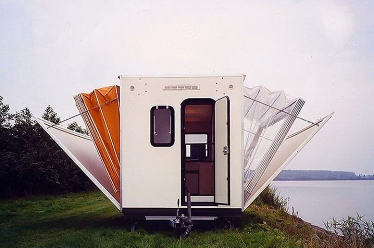 палатка-аккордеон