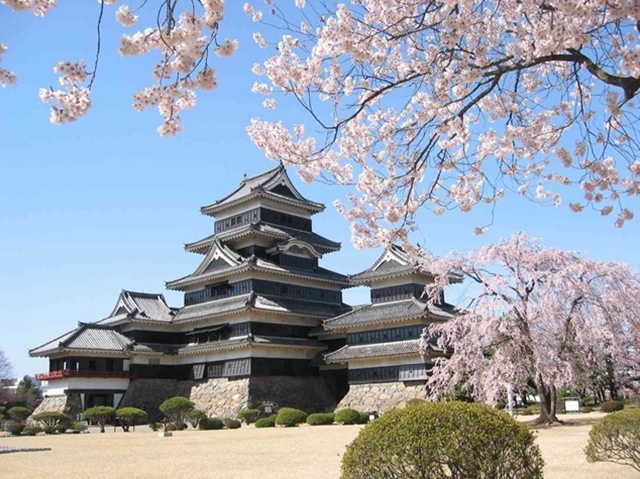 японский замок