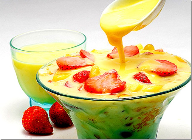 Десерт из фруктов