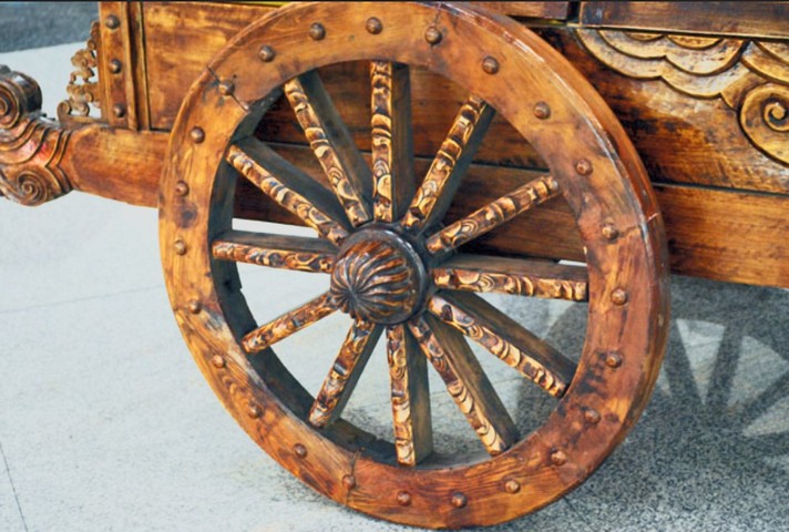 старинное колесо