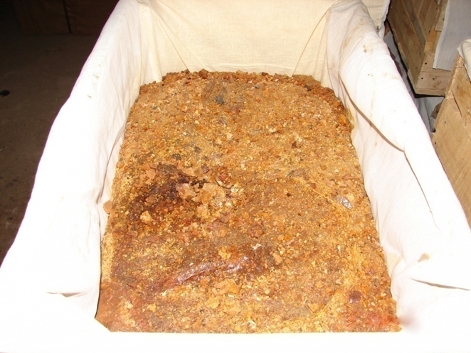 Кристаллы смолы асафетиды