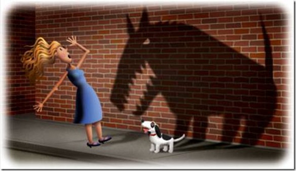 Человек, боящийся немытых фруктов