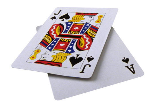 Старинные игральные карты с налоговой маркой