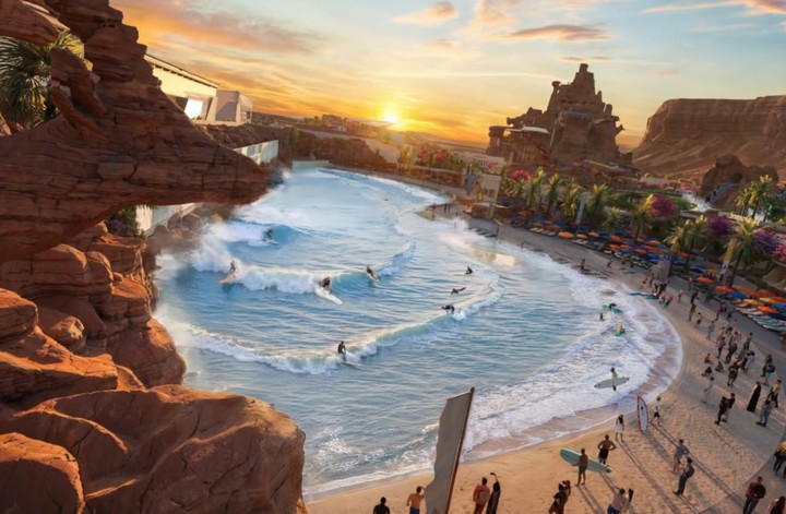 аквапарк в пустыне