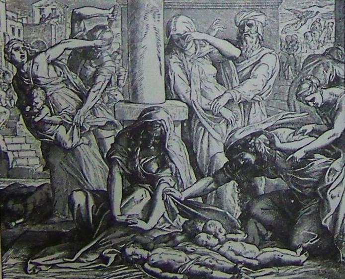 Ангел смерти и смерть первенцев