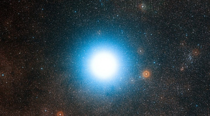 яркая звезда