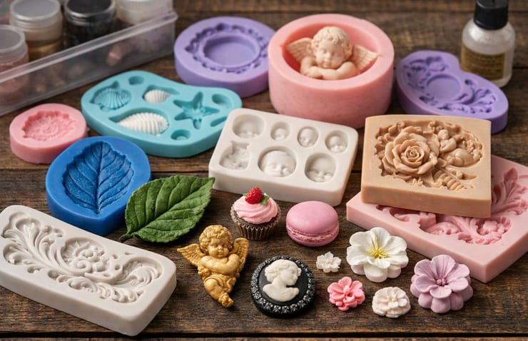 набор из разных молдов