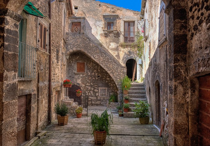 улочки деревни улочки деревни