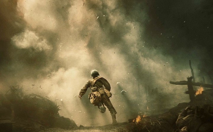 сцена из военной драмы По соображениям совести