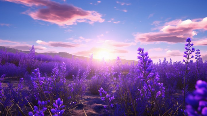 лавандовое поле