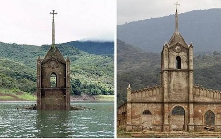 затопленная церковь затопленная церковь