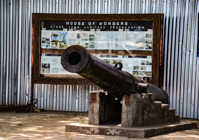 пушка времен войны