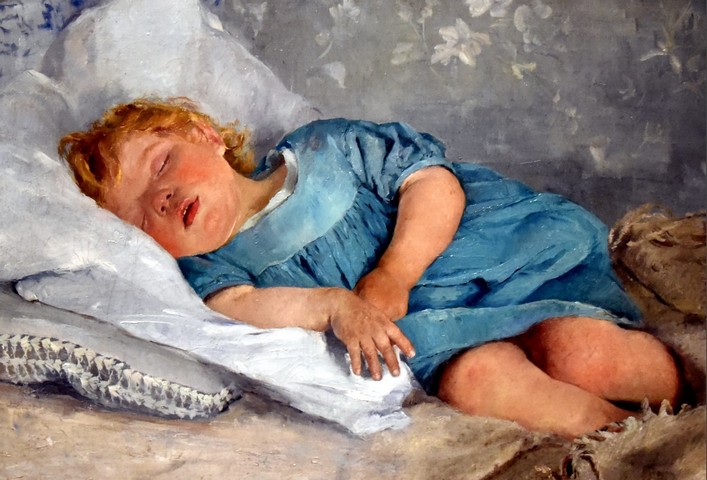 спящий ребенок