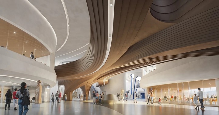 внутри центра