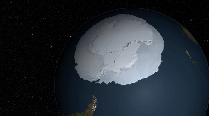 антарктида без льда