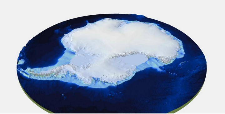 карта антарктики