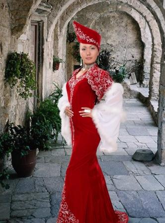 Казахский национальный костюм