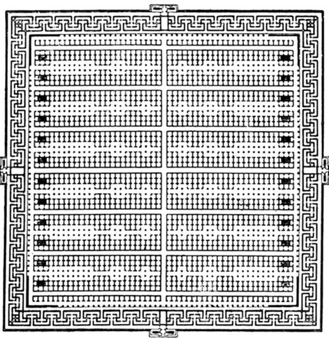схема лабиринта схема лабиринта