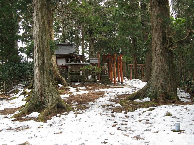 низкая гора в Японии