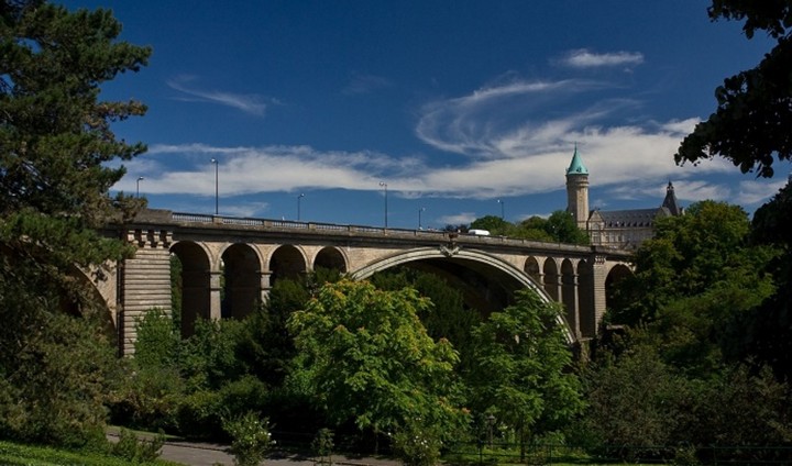 мост в люксембурге