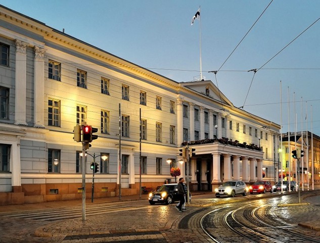 подсветка ратуши