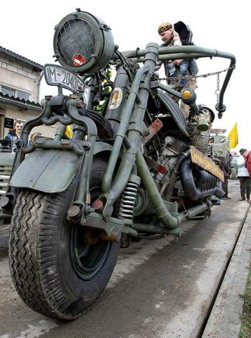 тяжелый мотоцикл