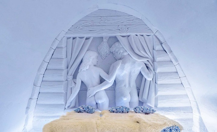 скульптура из льда