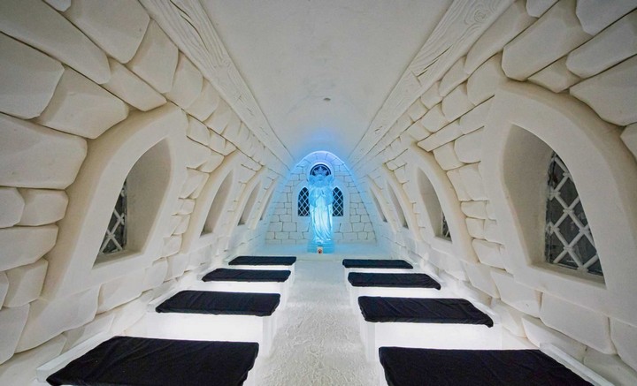 сводчатые стены