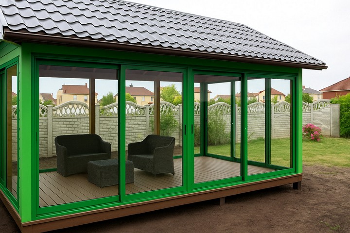 беседка застеклена беседка застеклена