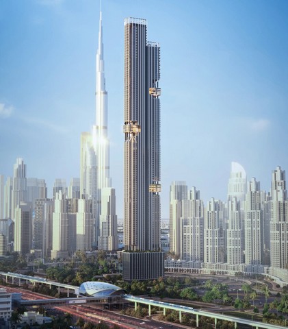 дубайский небоскреб-дворец дубайский небоскреб-дворец