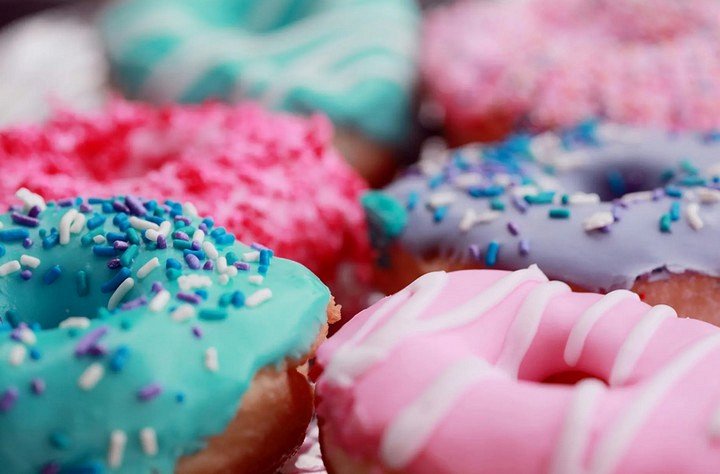 сладкие пончики