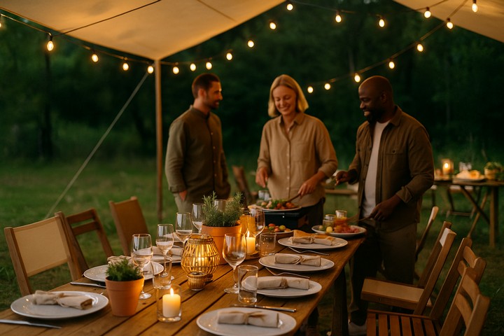 кухня на свежем воздухе