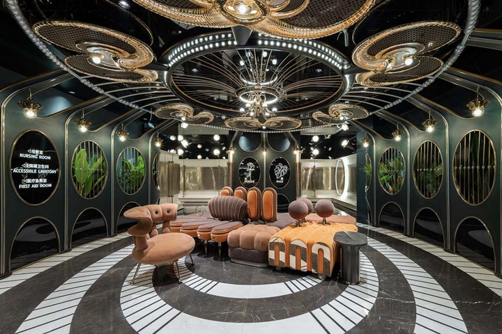 красивая уборная в китае