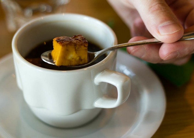 кофе с сыром