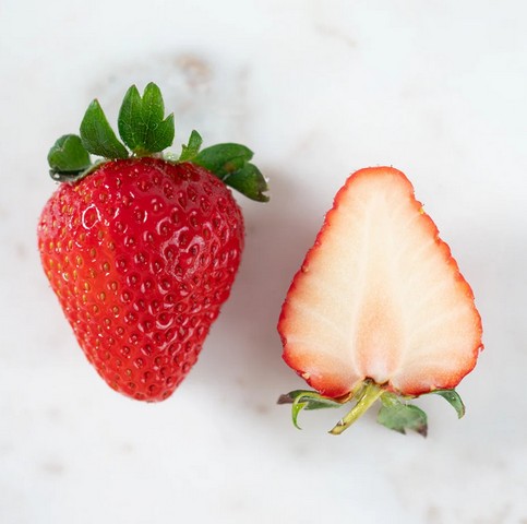 клубника в разрезе клубника в разрезе