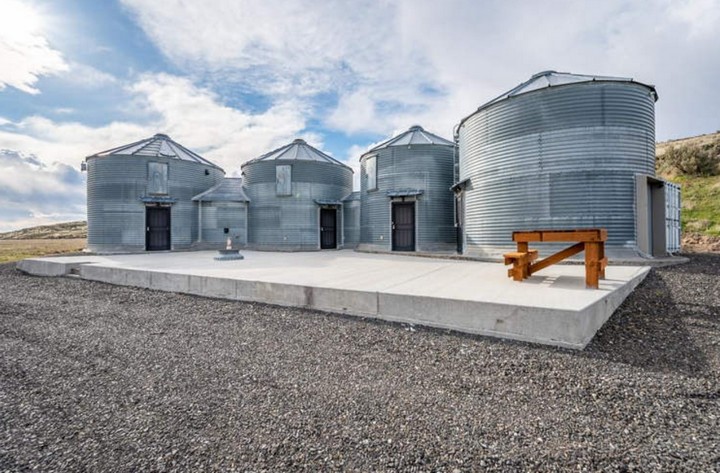 дом в зернохранилище