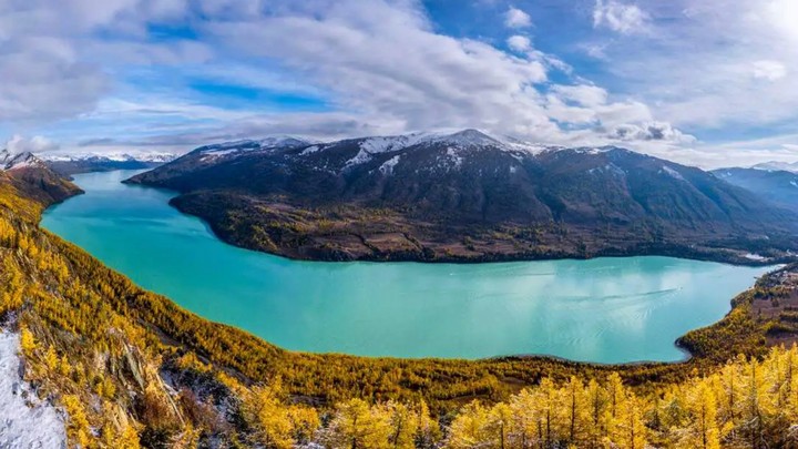 озеро в китае