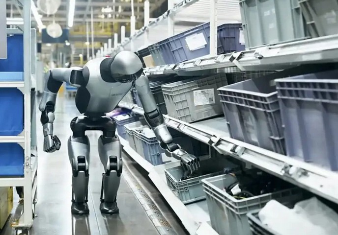 китайский робот-работник