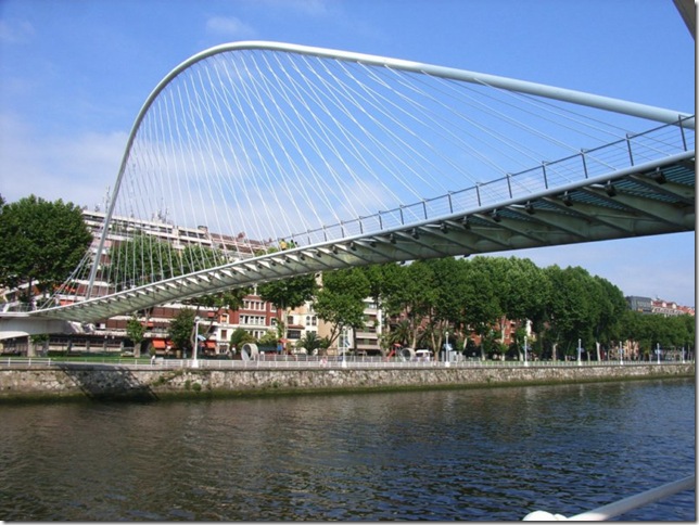 белый мост бильбао