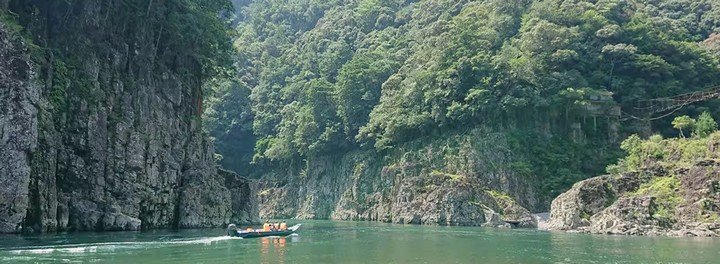 ущелье доро в японии