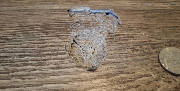 удар по полу