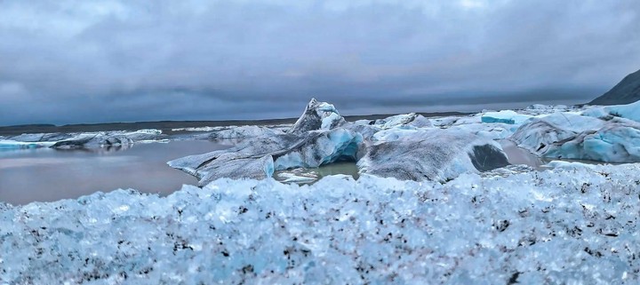 ледники в лагуне