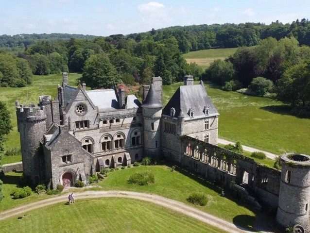 вид на замок