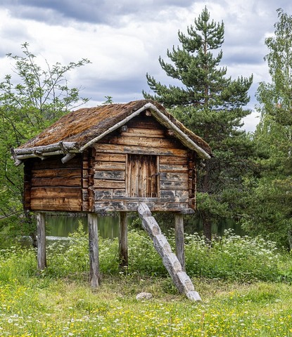 традиционный амбар